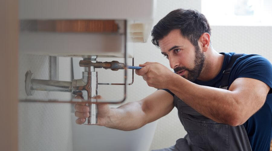 Hot water issue at sink in Amanda, OH